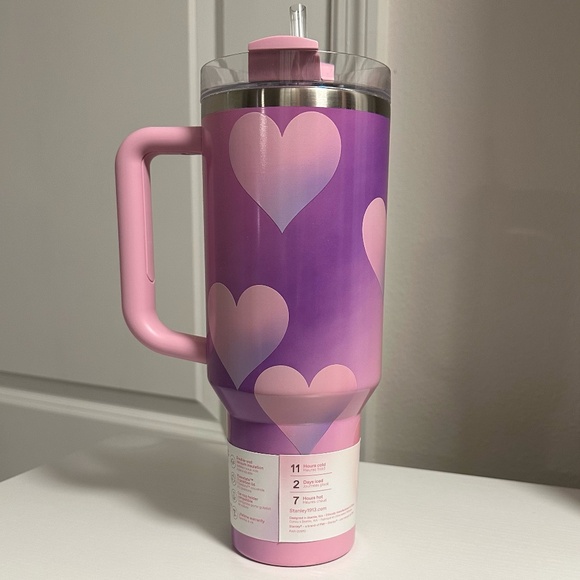 Target x Stanley Pink Valentine's Day Tumbler - 40 oz - NEW - Picture 3 of 6